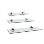 3 Étagère Murale en Verre Solidité – Image 7
