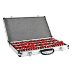 35 piéces Fraises de Toupie 8mm Outils de Coupe Bois – Image 7
