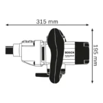 Agitateur électrique 1200 W Bosch GRW 12 E Professional – Image 5