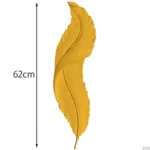 Applique Murale Plume 62cm doré sanilum – Image 11