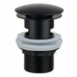 Bonde Poussoir Lavabo Noir Podium clic clac – Image 3