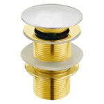 Bonde Poussoir Lavabo chrome Podium clic clac