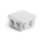 Boite Deviration Etanche 10x10x5cm IP64 Cache