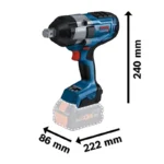 Boulonneuse Bosch GDS 18V-1050 H Professional 18V 1050 Nm – Image 11