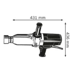 Boulonneuse filaire 920W Bosch GDS 30 Professional – Image 3