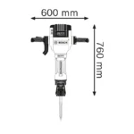 Brise-béton filaire 2000 W, 62 J GSH 27 VC Professional Bosch – Image 5