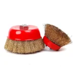 Brosse Metallique en Fils d'Acier 75mm Santo Faye – Image 5