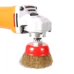 Brosse Metallique en Fils d'Acier 75mm Santo Faye