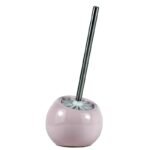 Brosse WC Inox avec support en céramique Bowl Pink
