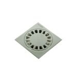 Caniveau 10x10cm en Inox Chromé River Lota