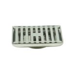 Caniveau Evacuation Inox 10x10 Rova Carré