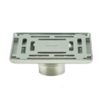 Caniveau Evacuation Inox 15x15 Carré