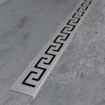 Caniveau pour douche SANITAIRE gris 50cm – Image 3