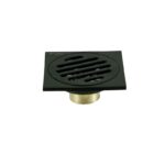 Caniveau évacuation anti-odeur 10x10 Carré noir mat loki – Image 4