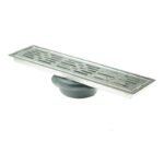 Caniveau pour douche SANILUM gris 40cm – Image 3