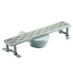 Caniveau pour douche BATIPLAST gris 40cm