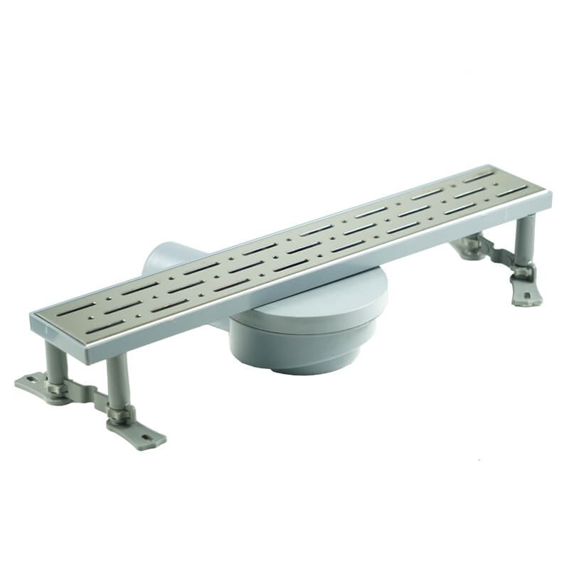 Caniveau-pour-douche-__BATIPLAST-gris-40cm.jpg Caniveau pour douche BATIPLAST gris 40cm – Image 1