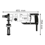 Carotteuse diamant 2 000 W GDB 180 WE Professional Bosch – Image 3