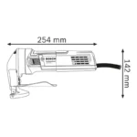 Cisaille électrique filaire 750W GSC 75-16 Professional Bosch – Image 5