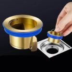 Clapet anti retour 40mm pour caniveau de douche Cuivre