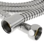 Clemed tuyau de douche Anti-Torsion et Anti-Pliure, Acier inoxydable Chrome – Image 2