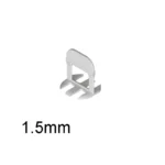 Clips carrelage 1.5mm blanc professionnel – Image 8