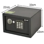 Coffre Fort 3F 200 Gris – Image 6
