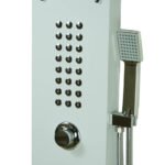 Colonne de Douche en Acier Inoxydable Nasa Blanc – Image 6