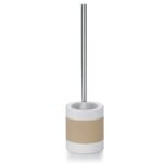 Ensemble Distributeur Savon avec Brosse WC Chic en Céramique – Image 7
