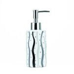 Ensemble distributeur savon 4 Pièces D'accessoires de Salle de Bain Liner en Céramique – Image 4