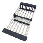 Evier de Cuisine Wissa Noir en Inox 55x45cm – Image 5