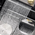 Evier de Cuisine avec Mitigeur Cascade Sanilum Niska 75x46cm – Image 5