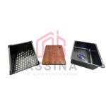 Evier de Cuisine avec Mitigeur Cascade Sanilum Niska 75x46cm – Image 10