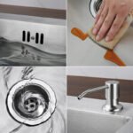 Évier de Cuisine en Inox Argenté à Double Cuve – Image 3