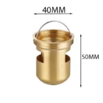 Filtre de vidange en cuivre 40 mm Siphon anti-odeur – Image 6