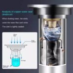 Filtre de vidange en cuivre 40 mm Siphon anti-odeur – Image 5