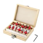 Jeu de defonceuse 12 Fraises de Toupie 8mm router bitset – Image 3