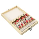 Jeu de defonceuse 12 Fraises de Toupie 8mm router bitset – Image 4
