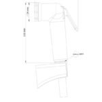 Kit Douchette WC PVC Blanc avec Tuyau Flexible tiemme – Image 7