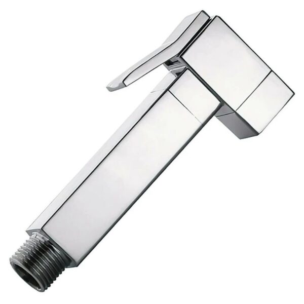 Kit Douchette WC Rectangulaire Inox Chromé