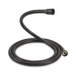 Kit Douchette WC Vitalio Hygienique Noir Mat avec Tuyau Flexible – Image 5