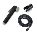 Kit Douchette WC Vitalio Hygienique Noir Mat avec Tuyau Flexible – Image 6