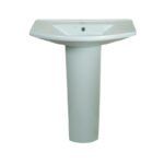 Lavabo Mural avec colonne Odysse Blanc