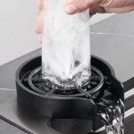 Lave Tasse Automatique Noir Pour Evier De Cuisine Moderne