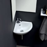 Lave mains d'angle 34cm Sanimed pros