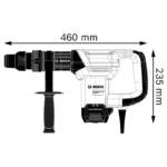 Marteau-piqueur SDS max 1100 W- 7,8 J GSH 500 Professional Bosch – Image 7