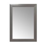 Meuble Salle de Bain gris Élégant avec Lavabo et Miroir – Image 7