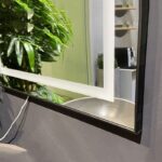 Meuble Salle de Bain noir avec Lavabo et Miroir à led – Image 10