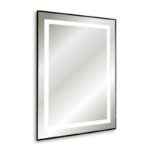 Meuble Salle de Bain noir avec Lavabo et Miroir à led – Image 8