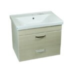 Meuble salle de bain PVC avec Lavabo intégré